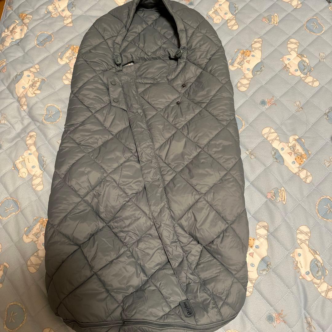 サイベックスフットマフ　ストーンブルー　スノッガ2