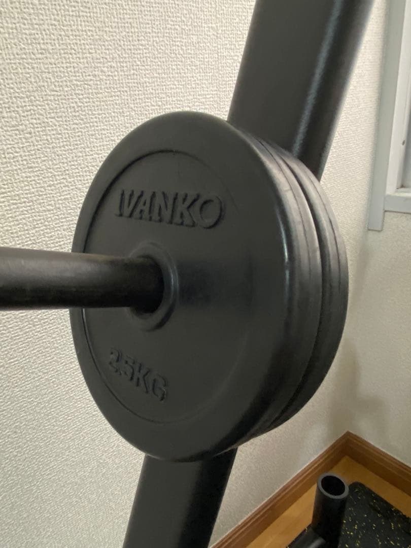 タフスタッフ パワーラック/ラットプル付 VANKOプレート/ダンベルセット付