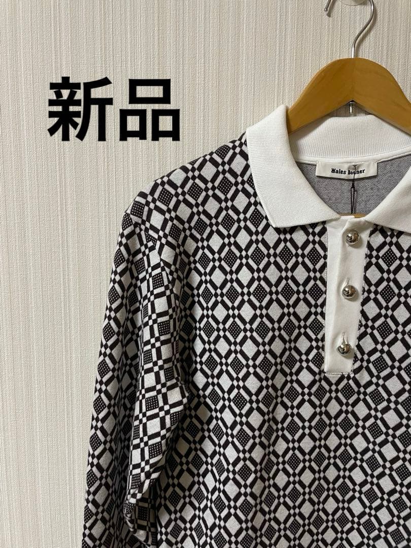 ウェールズボナー ポロシャツ　M size