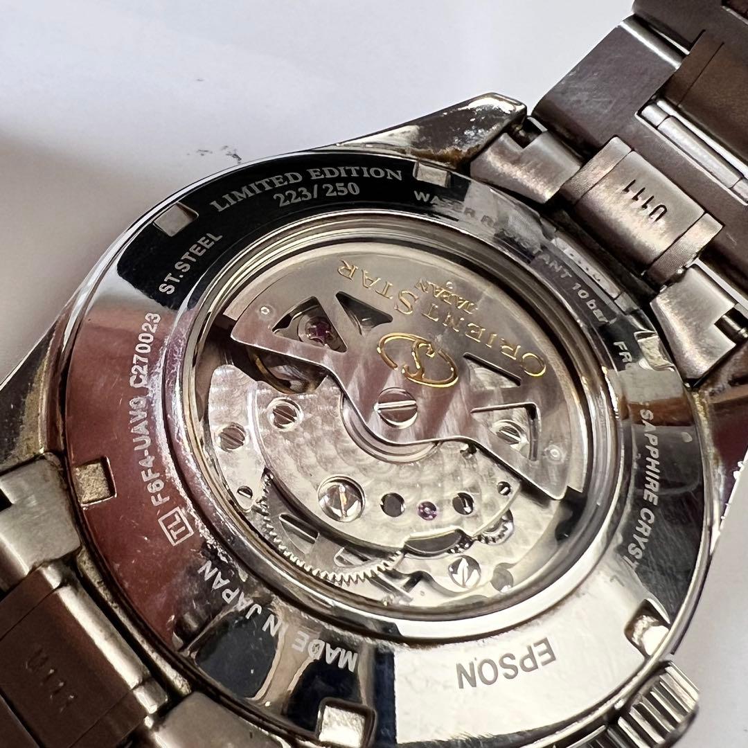 Orient Star メタル コンテンポラリー Moving Blue 限定