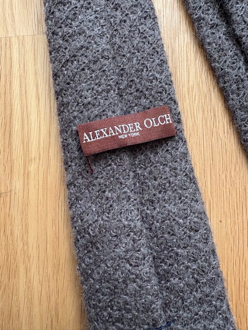 最終特価美品USA製アレキサンダーオルチALEXANDER OLCHネクタイ4本