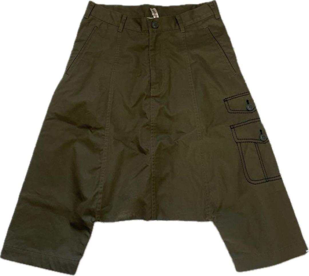 美品　comme des garcons 騙し絵ポケット サルエルパンツ