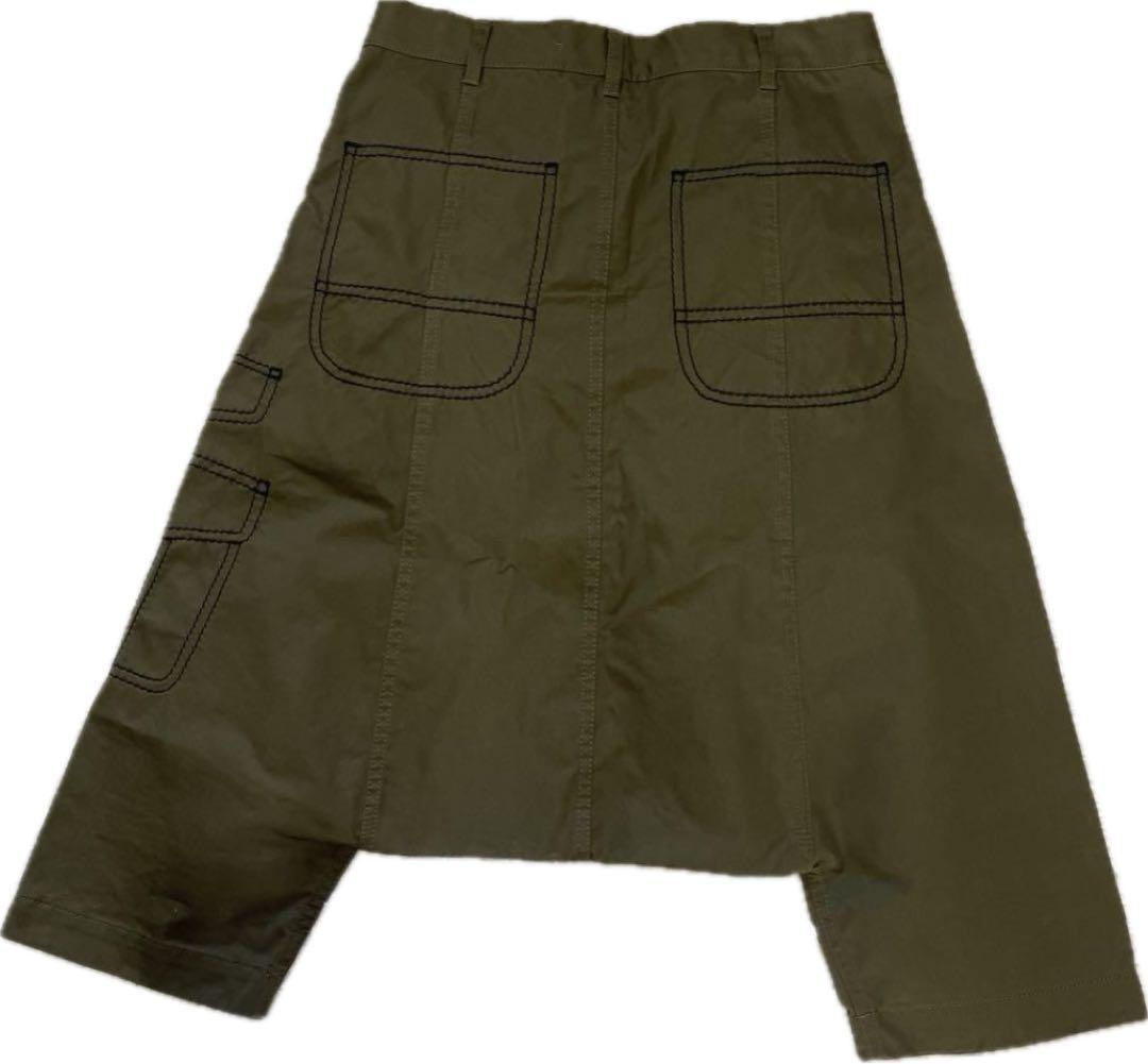 美品　comme des garcons 騙し絵ポケット サルエルパンツ