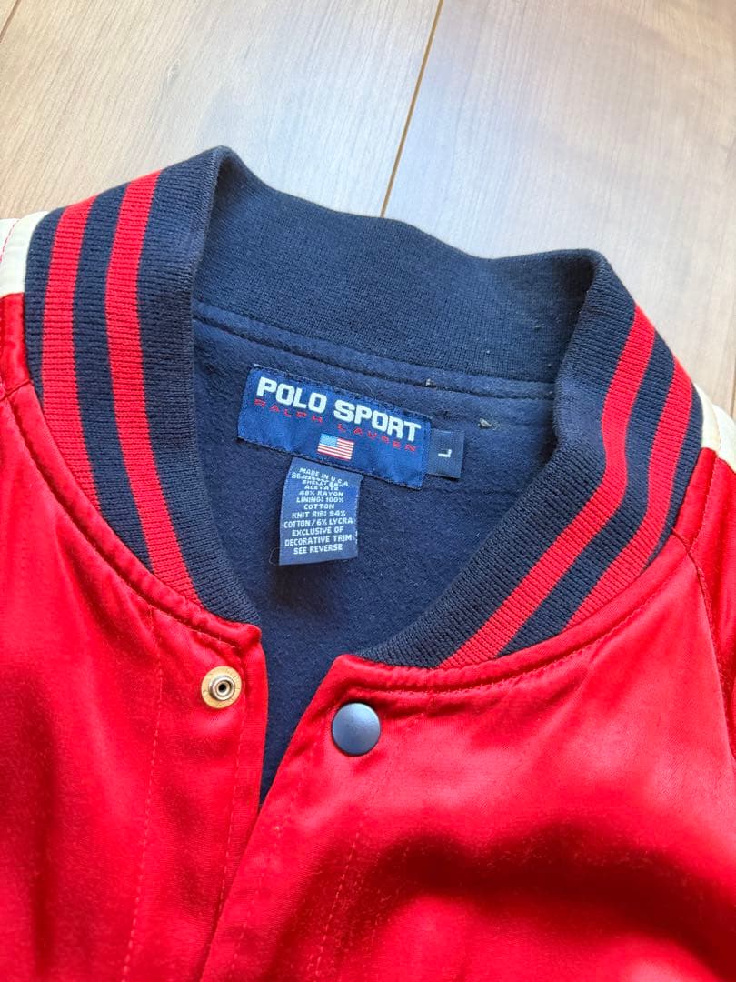 polo sport スタジャン