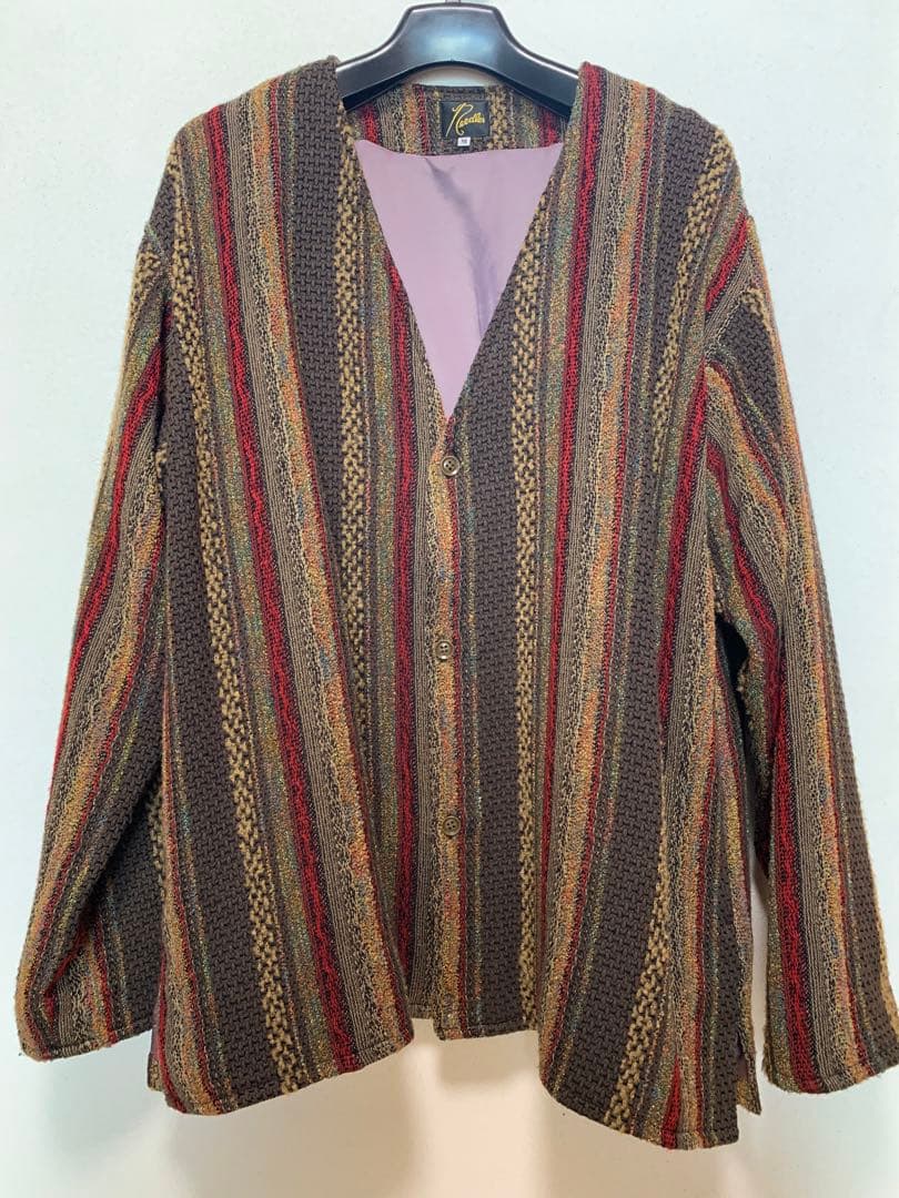 t*迎様 Needles Cardigan Jacket Multi Strip