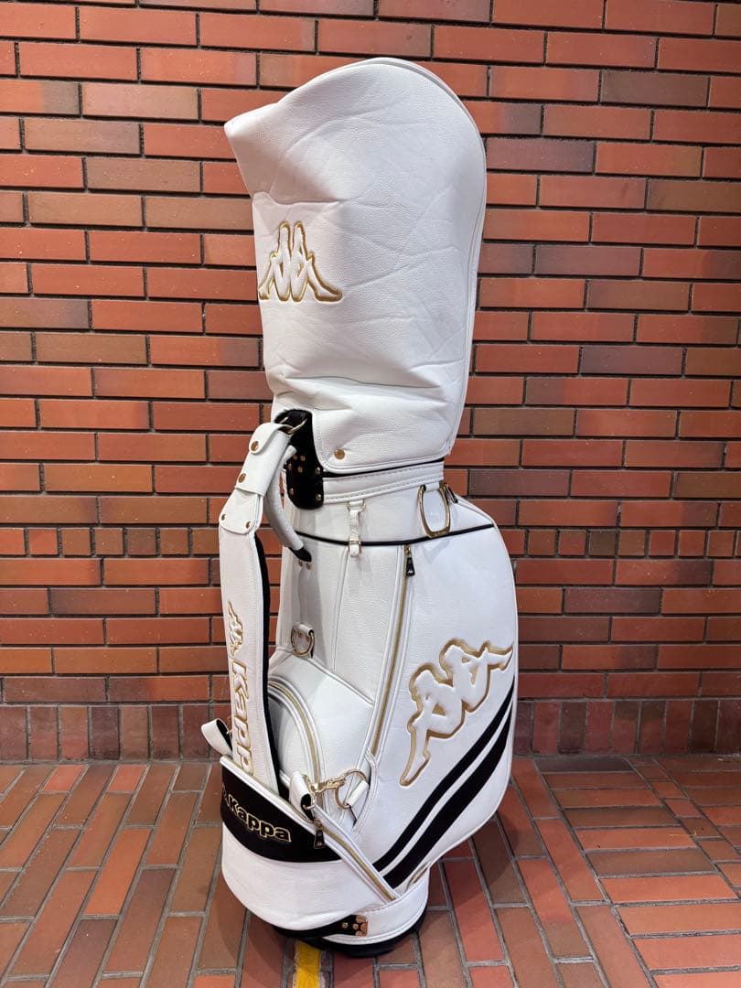 美品　2020 Kappa ゴルフ　キャディーバッグ