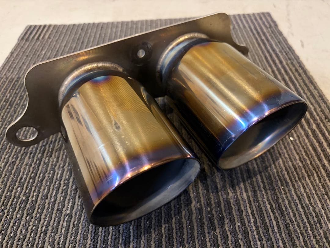 ポルシェ 997GT3用　Jubily製 チタンテールパイプ