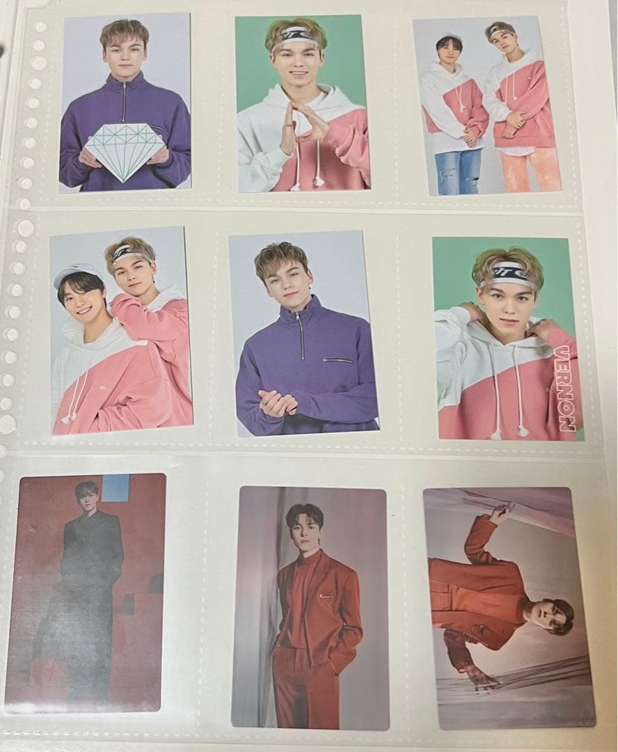 セブチ バーノン トレカ まとめ セット