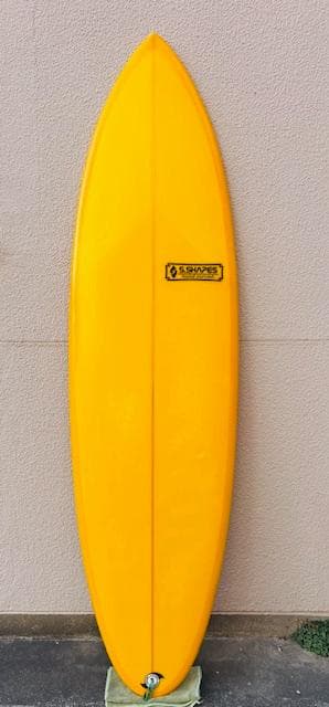 S.SHAPES ツインピン ミッドレングス 美品中古ボード 6’7f