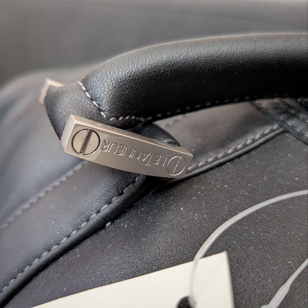 【新品未使用】LE TANNEUR ルタヌア ブラック ボストンバッグ