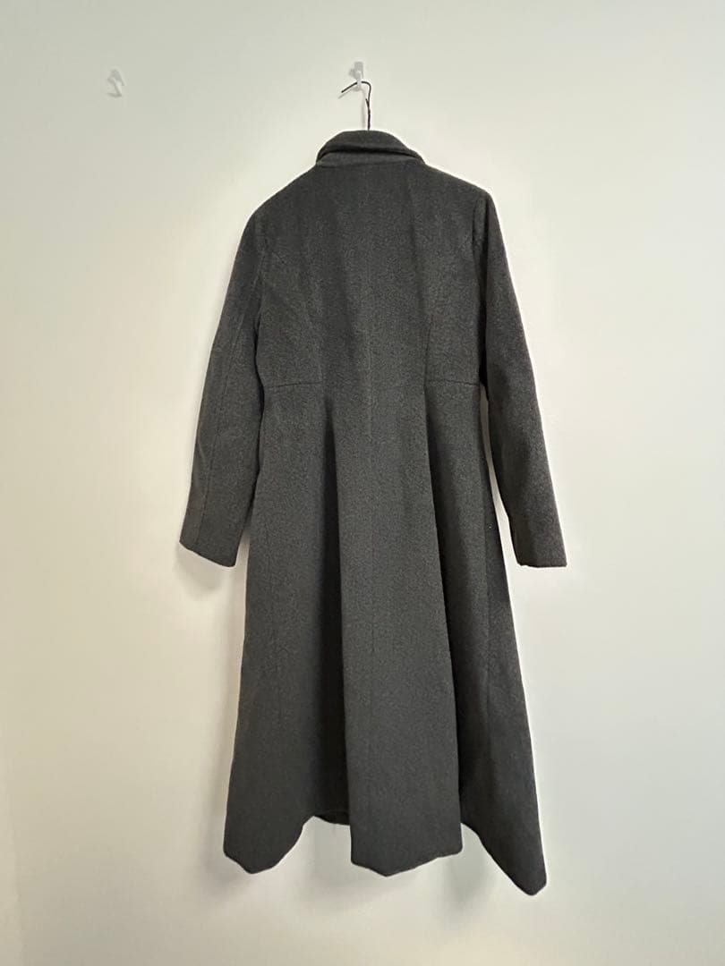 最終値下げ！Louere ウエストシェイプフレアチェスターコート L