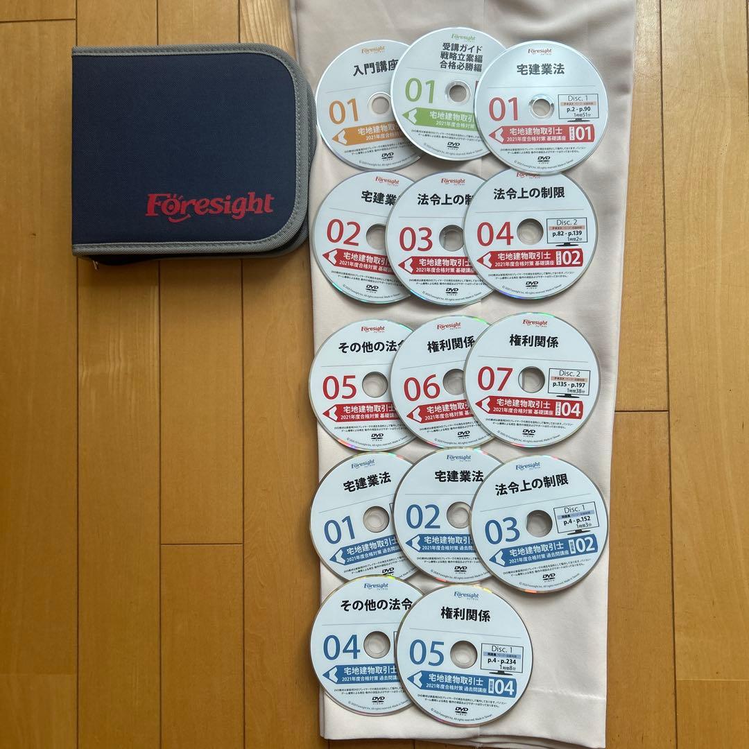 フォーサイト 宅地建物取引士 2021年度合格対策講座 DVD