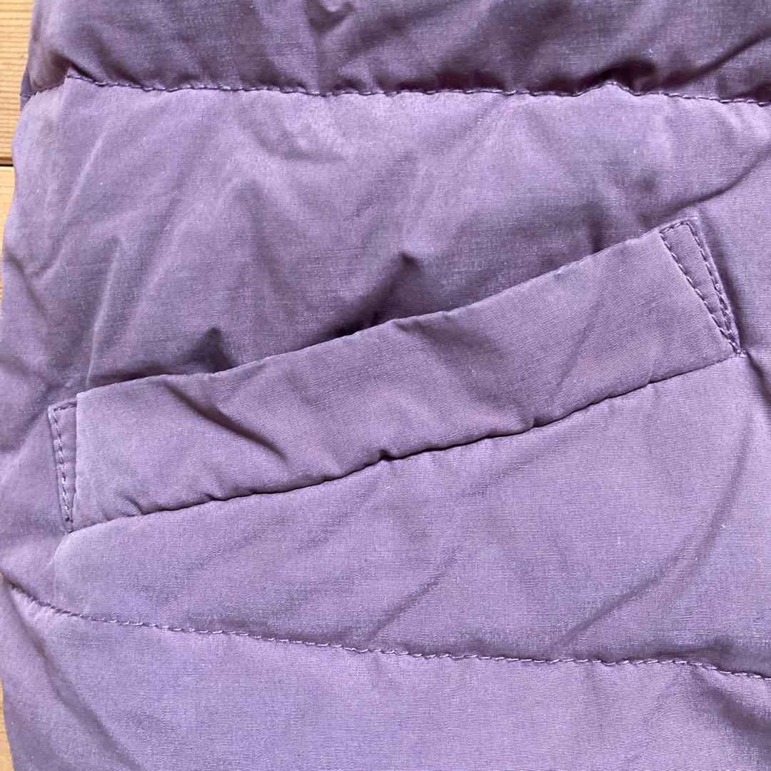 CCさま　sm2 ダウンベスト　小豆色　ダスティピンク　本麻敷パッド黒