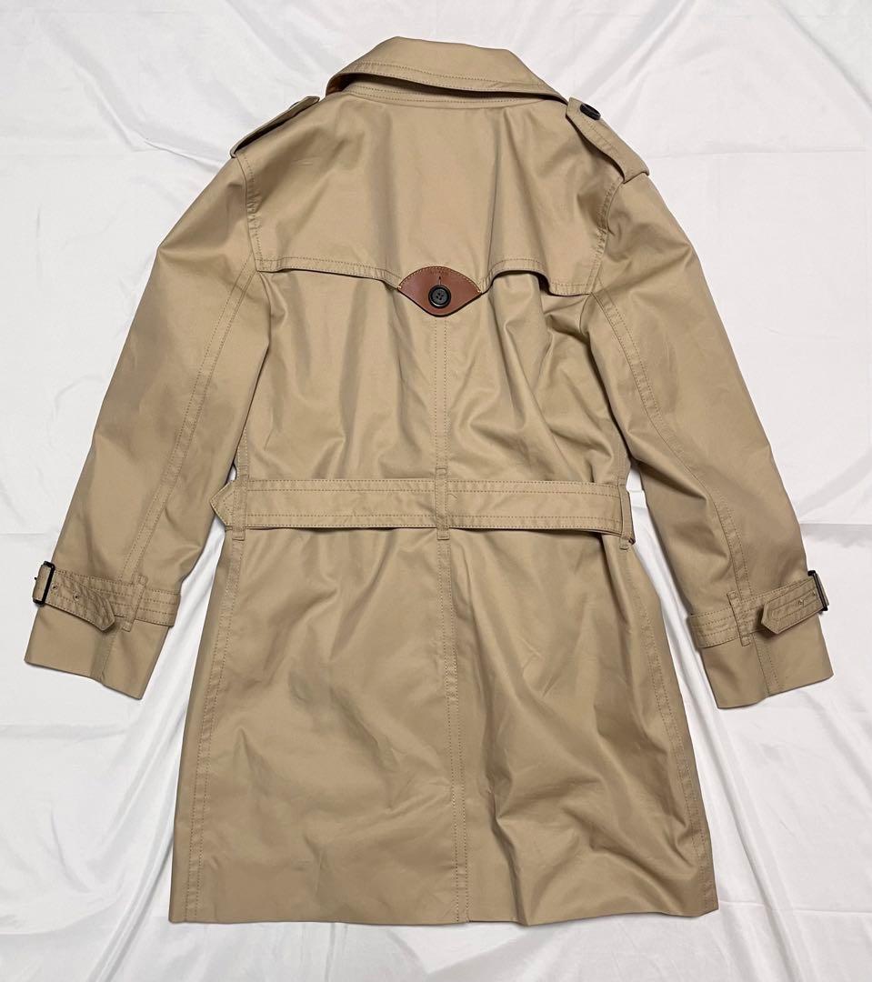 タグ付き美品 コーチ チェック柄ライナーボアカラートレンチコート SPサイズ