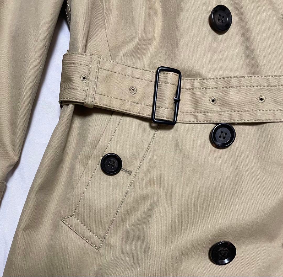 タグ付き美品 コーチ チェック柄ライナーボアカラートレンチコート SPサイズ