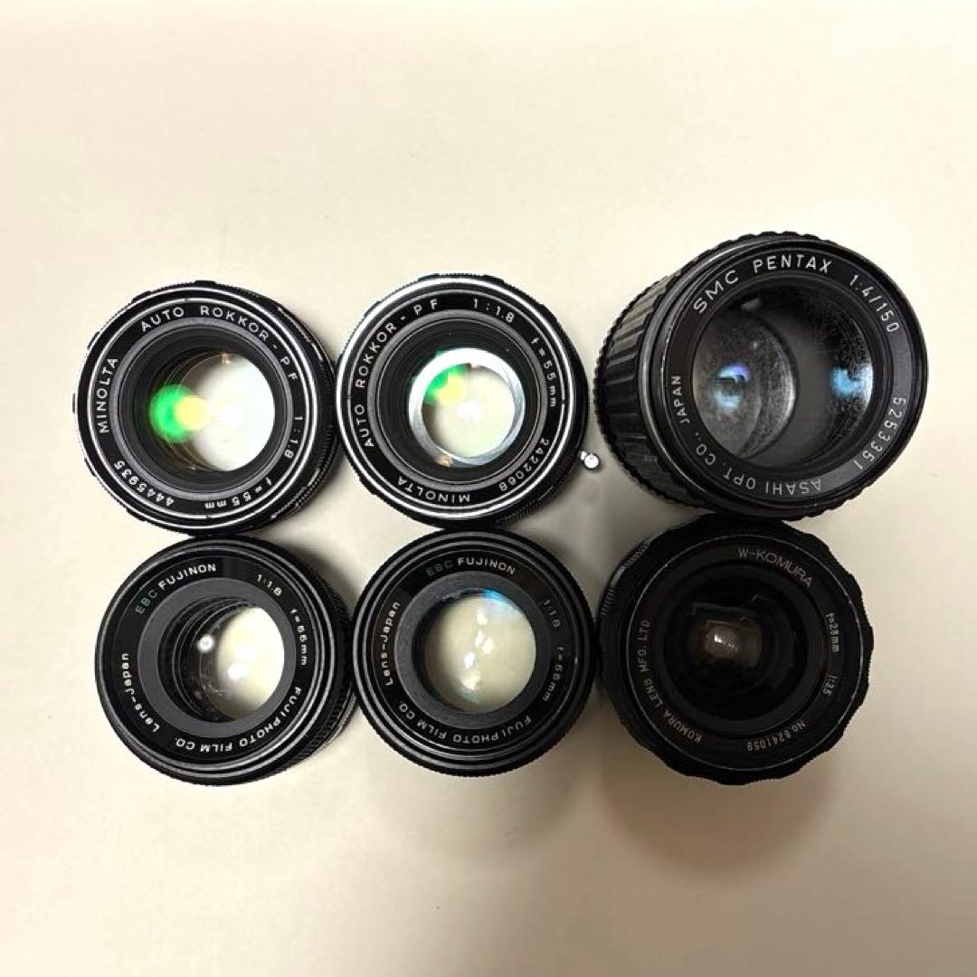【まとめ売り②】PENTAX、MINOLTAなどオールドレンズ24点