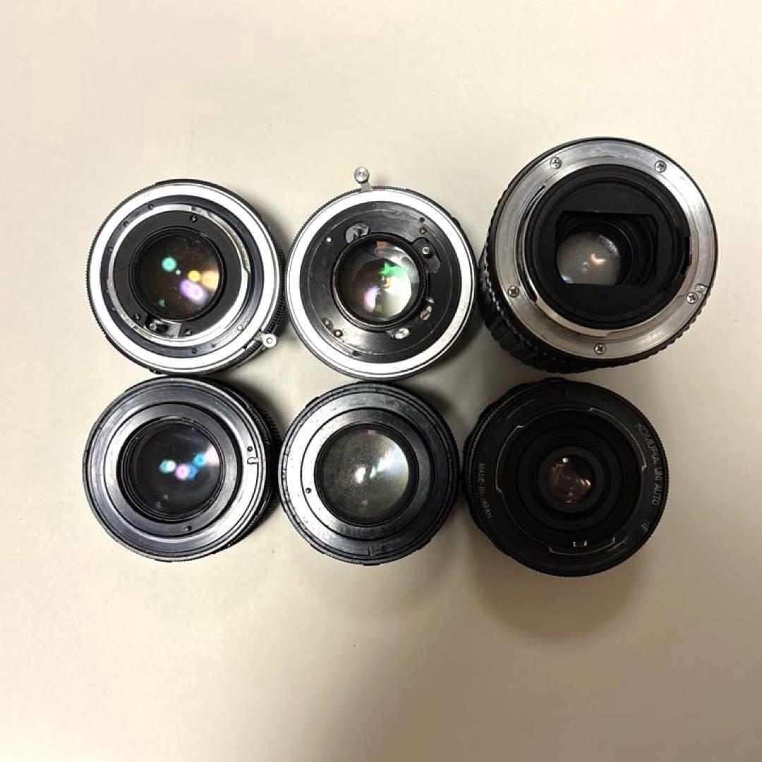 【まとめ売り②】PENTAX、MINOLTAなどオールドレンズ24点