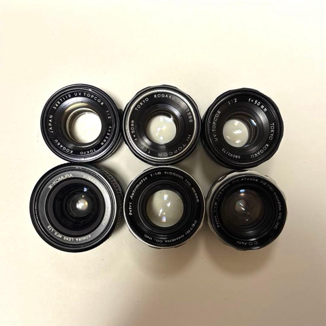 【まとめ売り②】PENTAX、MINOLTAなどオールドレンズ24点