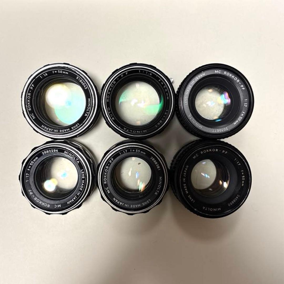 【まとめ売り②】PENTAX、MINOLTAなどオールドレンズ24点