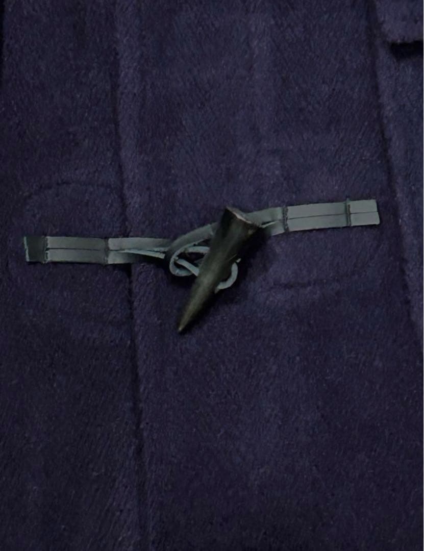 英国製 モンゴメリー x マラリウス社ウールヘリンボーン ダッフルコート 別注品