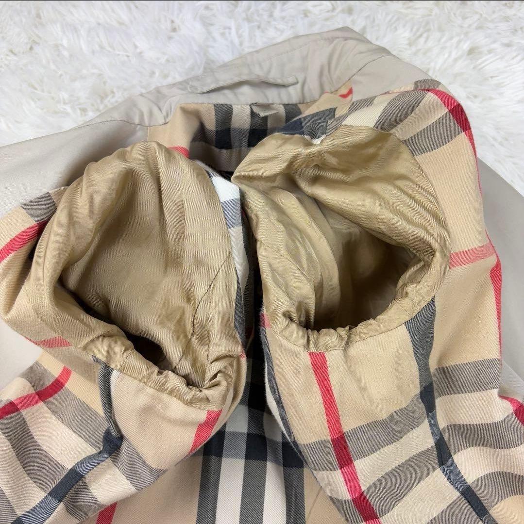 【美品】バーバリー　トレンチコート　メガチェック　現行　36サイズ　S