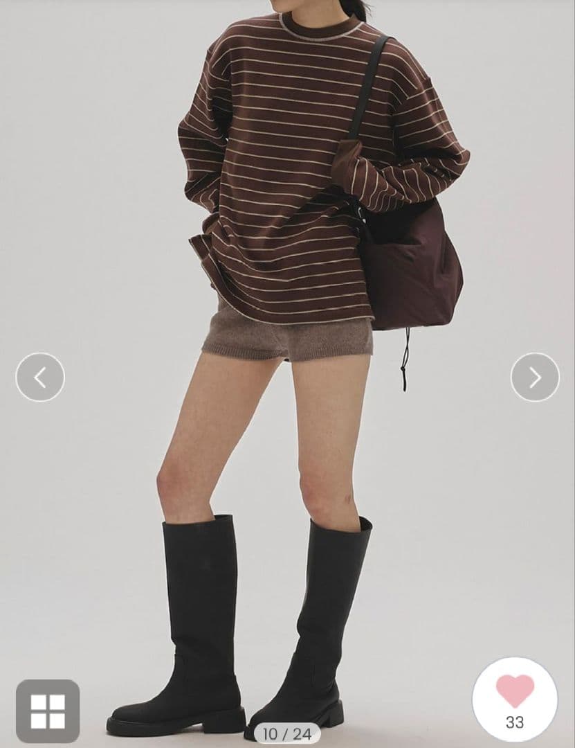 TODAYFUL Cashmere Knit Bloomer モカ