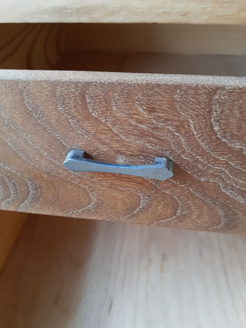 古い小引き出し　3段　古家具