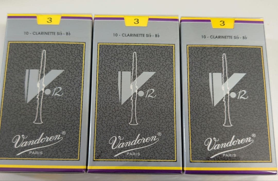 タ*カ様 Vandoren V12 クラリネット3 　3箱