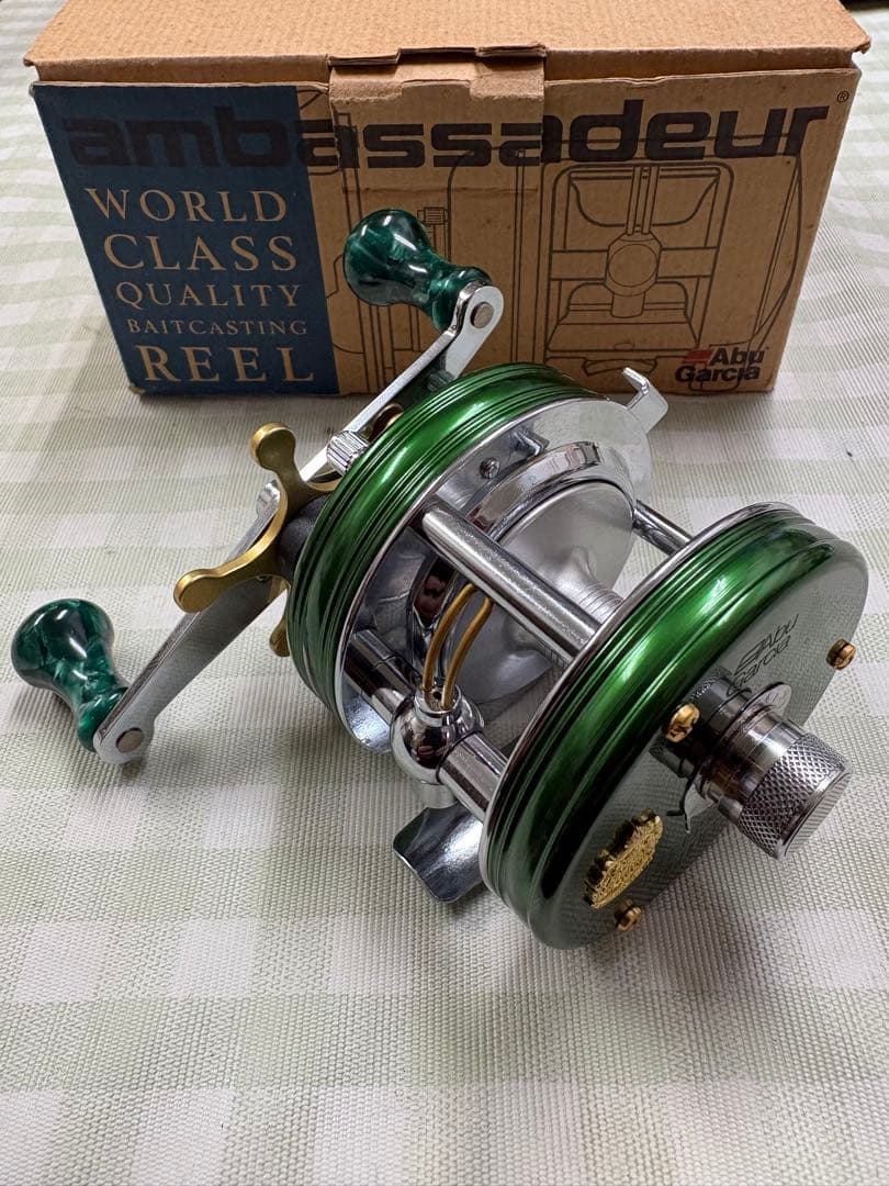 アブガルシア アンバサダー 4500CS グリーン カスタム AbuGarcia