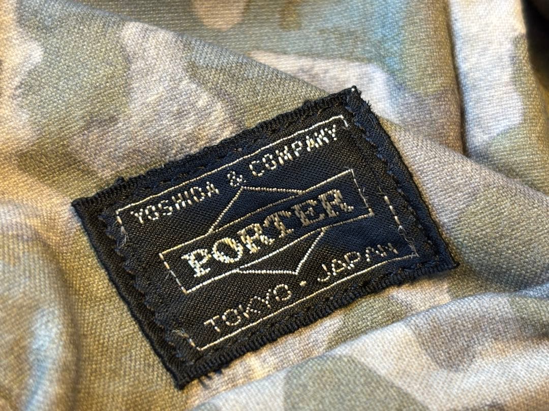 コラボ/PORTER/ホワイトマウンテニアリング/迷彩/バッグ/限定/吉田カバン