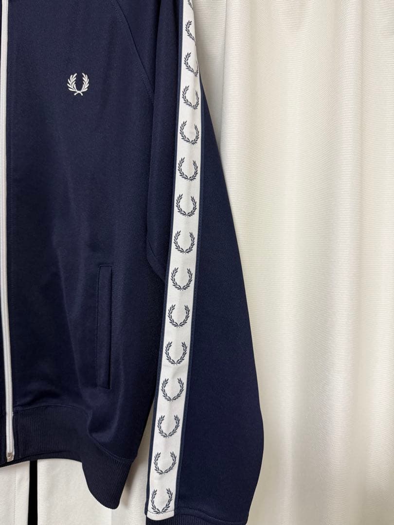 FRED PERRY ネイビー トラックジャケット M
