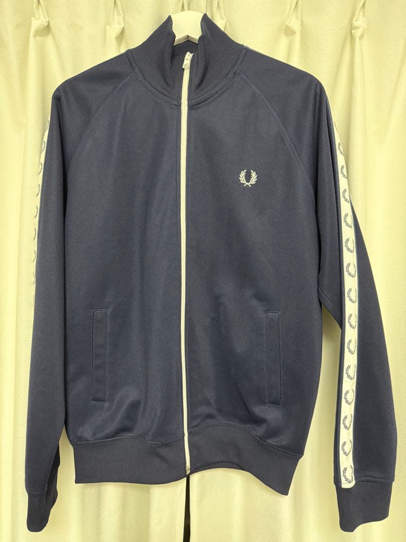 FRED PERRY ネイビー トラックジャケット M