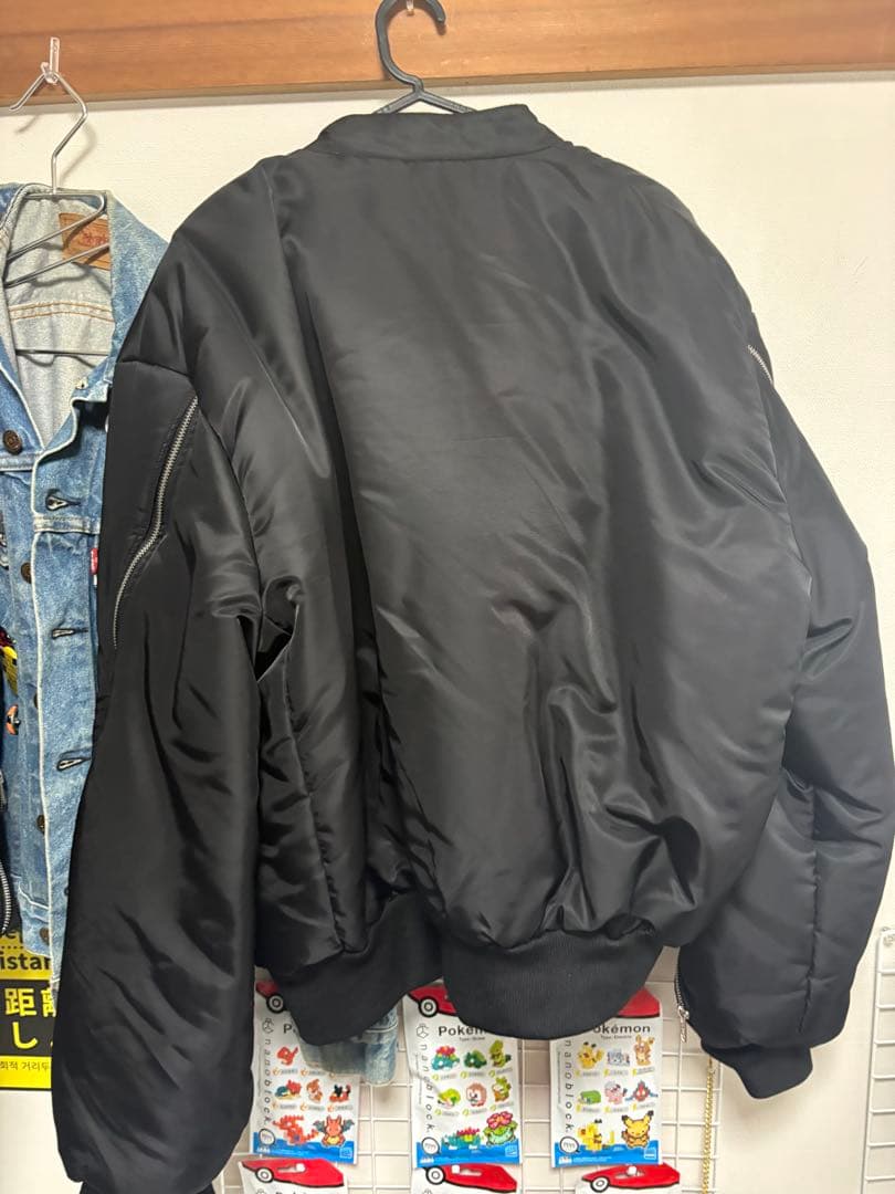 MOWALOLA MY CITY BOMBER MA-1フライトジャケット L