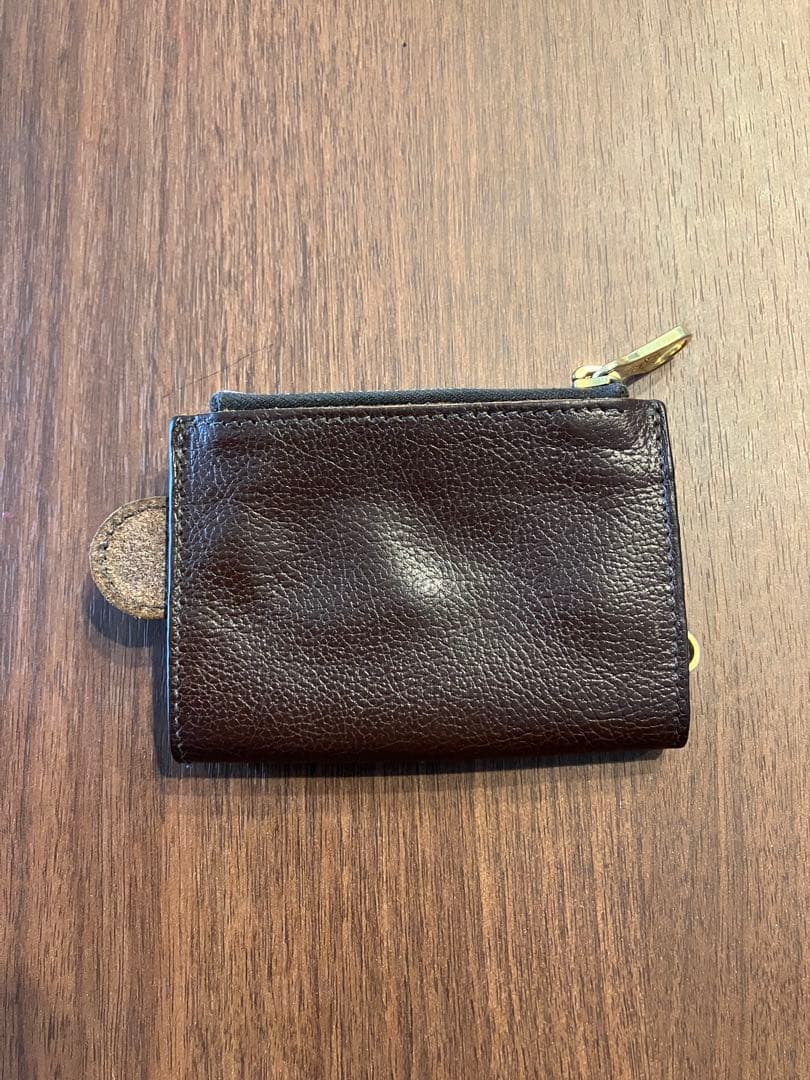 IL BISONTE イルビゾンテ キーケース パース ダークブラウン