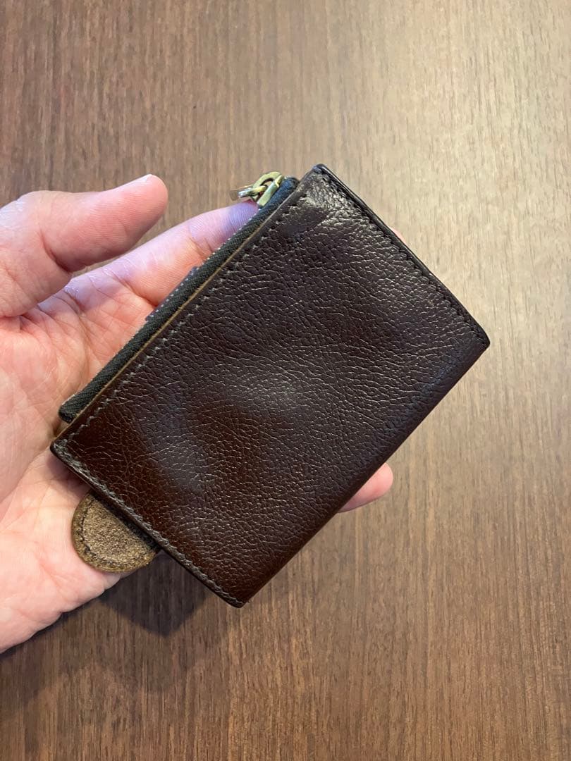 IL BISONTE イルビゾンテ キーケース パース ダークブラウン