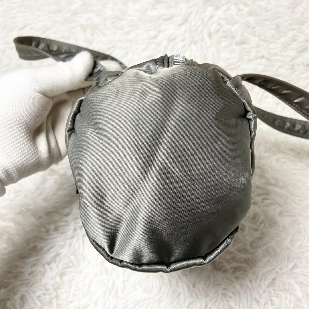 未使用級 ポーター タンカー ダッフル ミニボストンバッグ Sサイズ シルバー