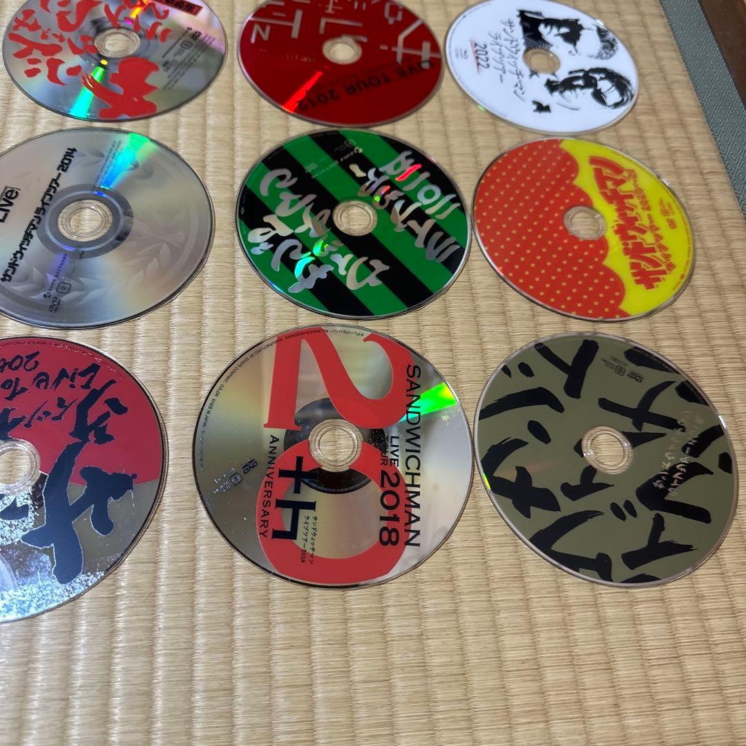 サンドウィッチマン ライブツアー2007〜2023 DVD16枚セット