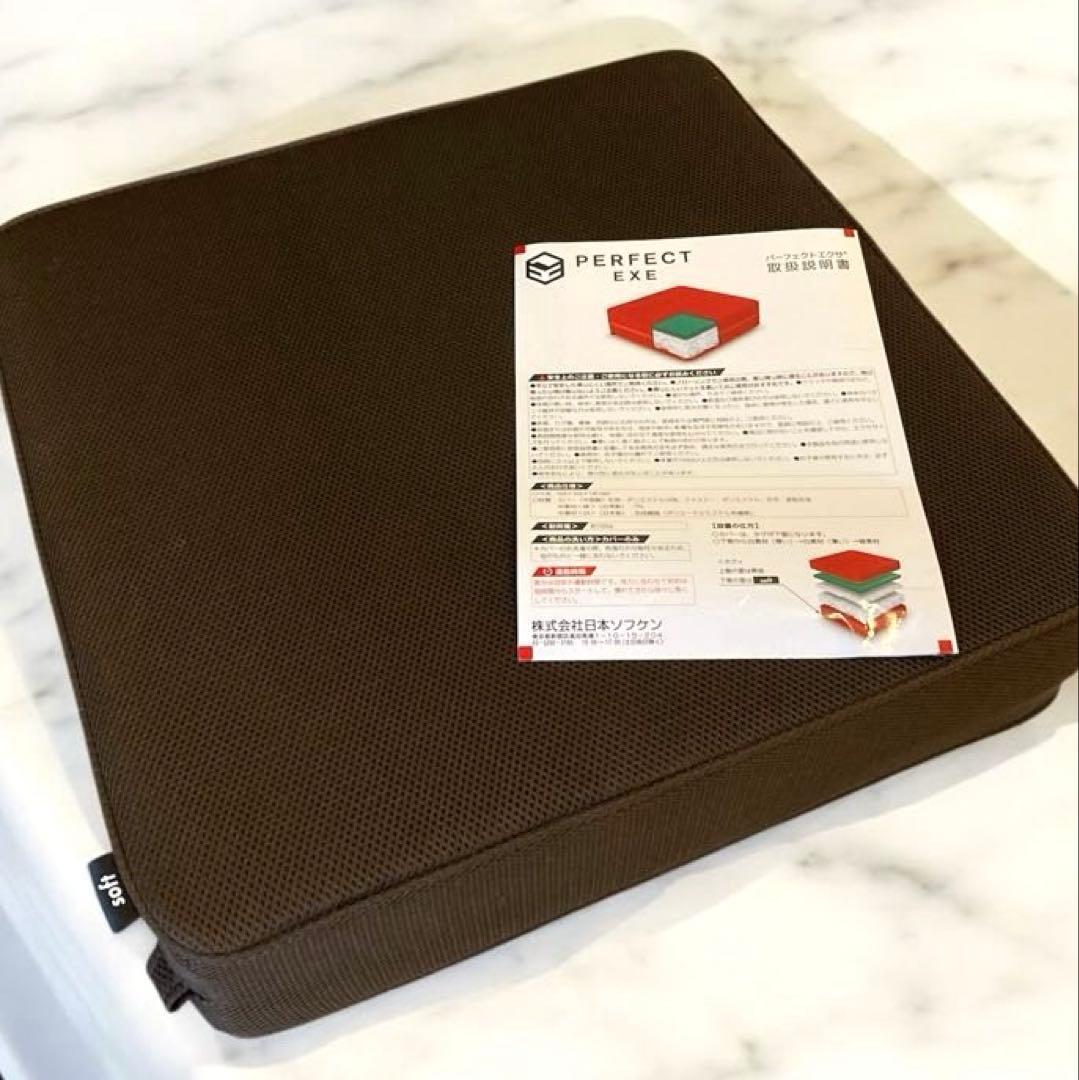 ディノス　パーフェクトエクサ　ブラウン　エクササイズクッション