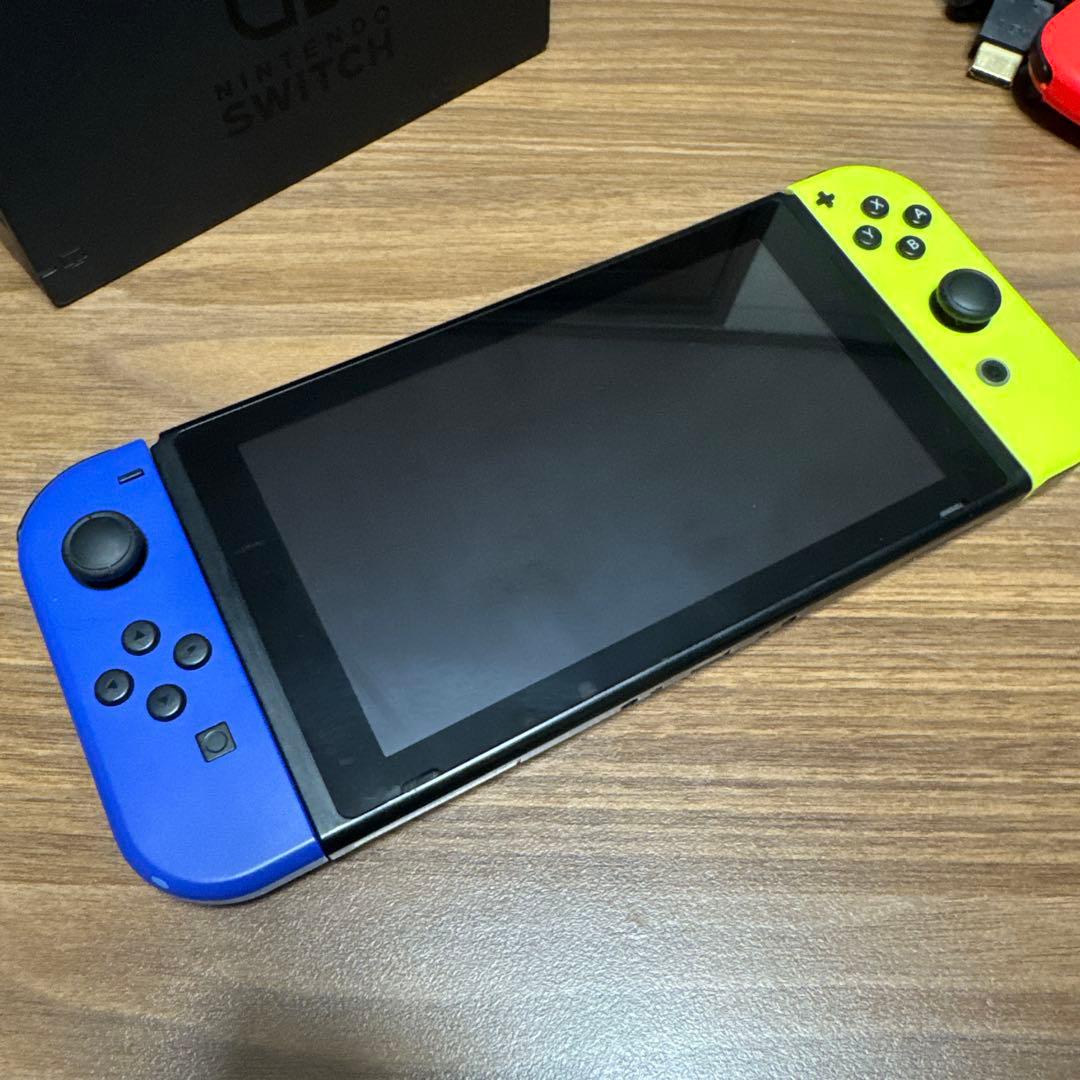 Nintendo Switch 青/黄 ジョイコン付き