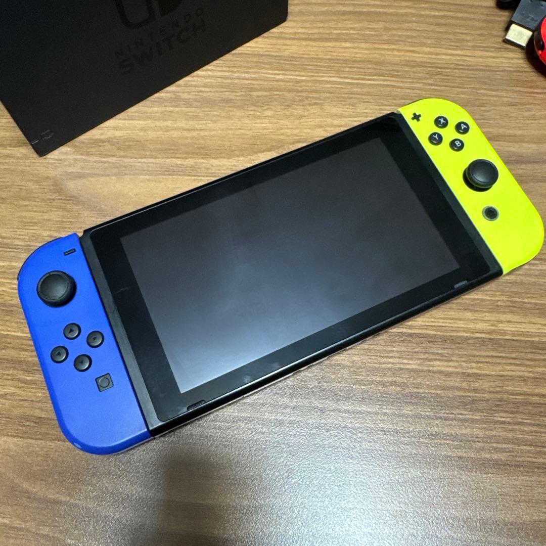 Nintendo Switch 青/黄 ジョイコン付き