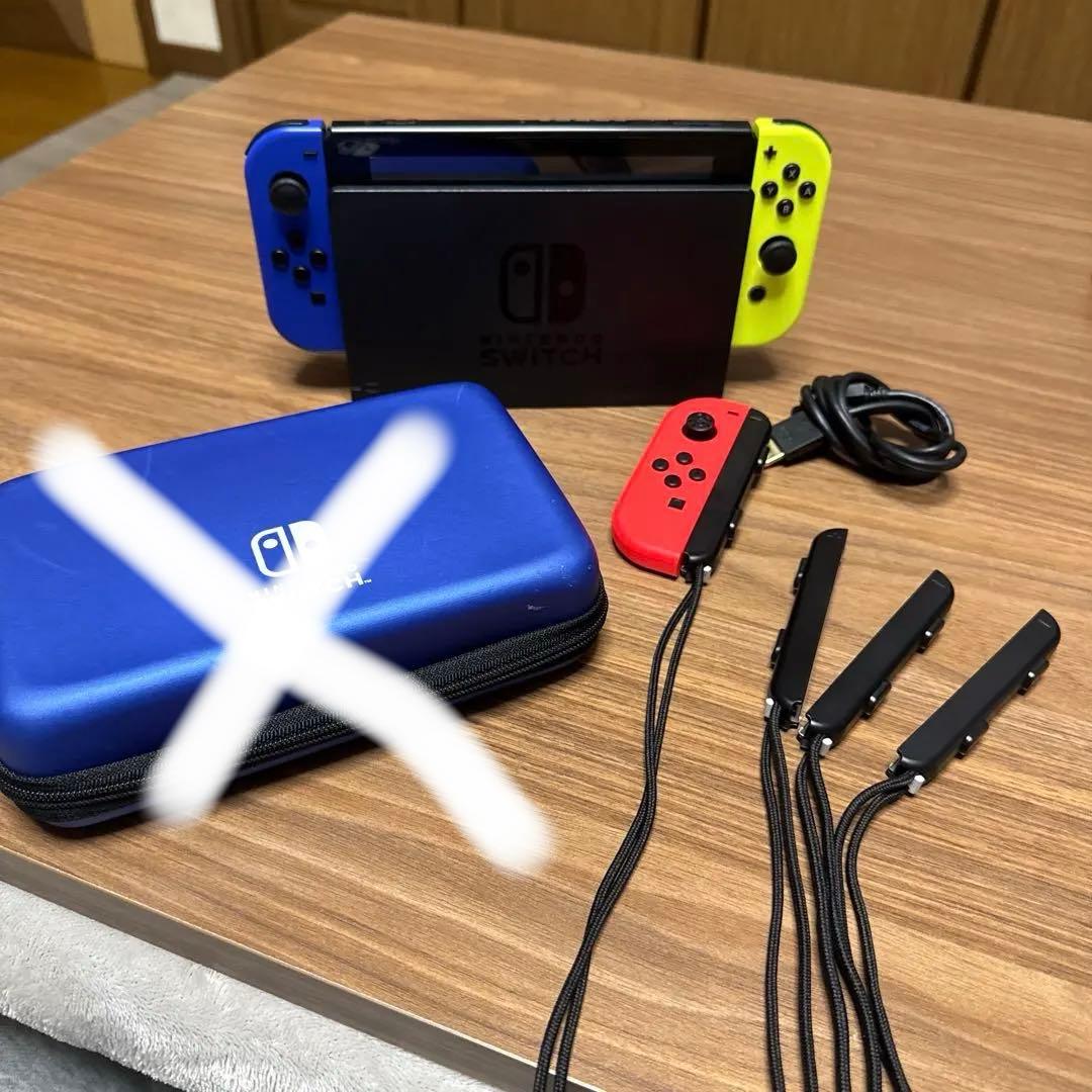 Nintendo Switch 青/黄 ジョイコン付き