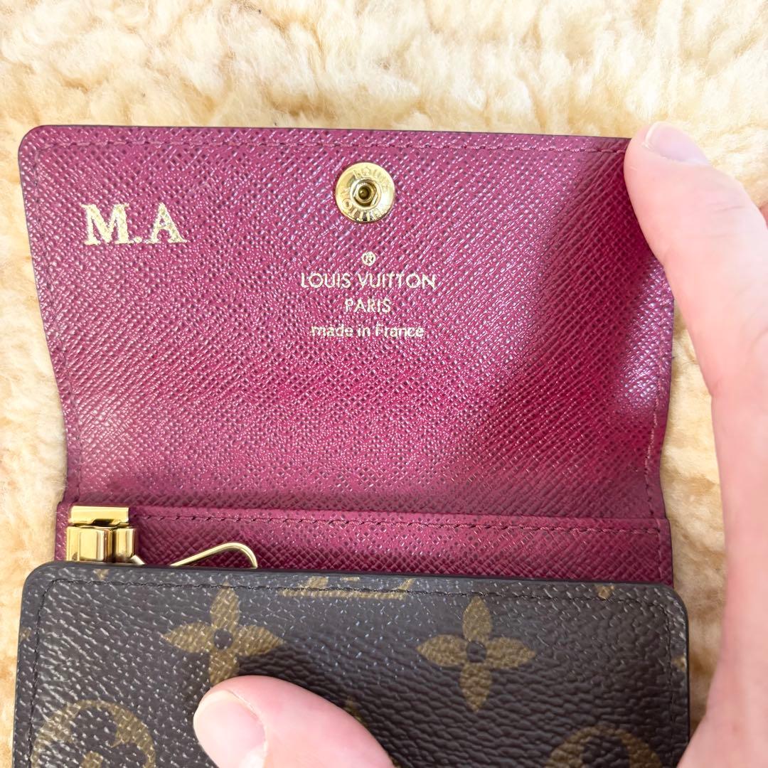 ルイヴィトン　ミュルティクレ6 モノグラム　キーケース　6連　ゴールド　金具