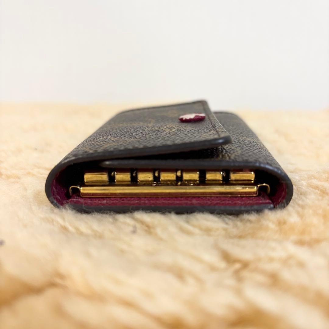 ルイヴィトン　ミュルティクレ6 モノグラム　キーケース　6連　ゴールド　金具