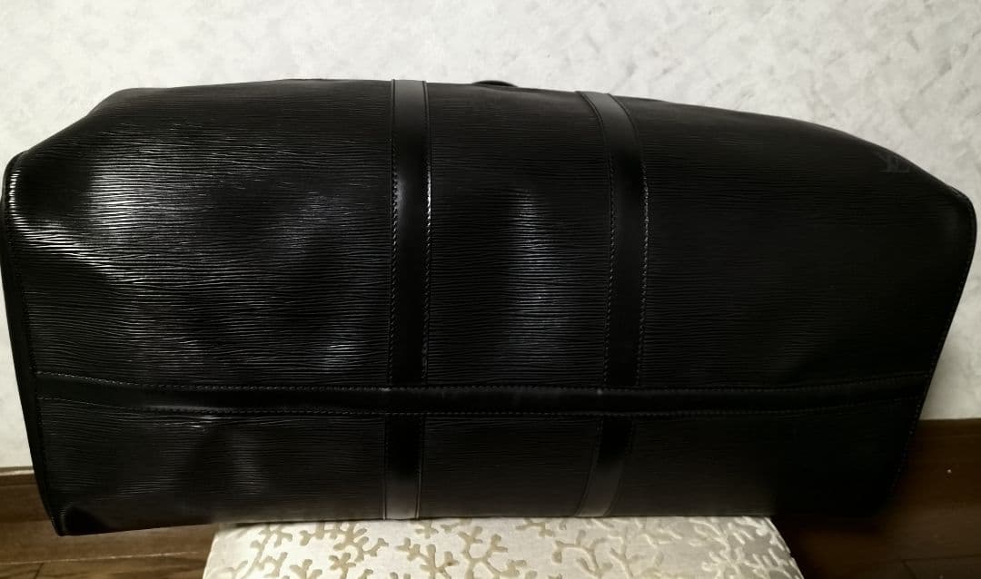 【美品✨】ルイヴィトン ボストンバッグ キーポル55 エピ 黒