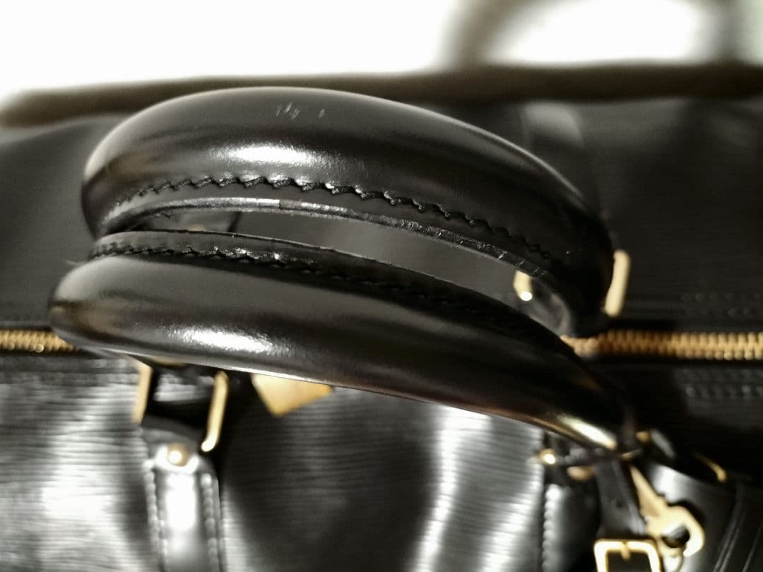 【美品✨】ルイヴィトン ボストンバッグ キーポル55 エピ 黒