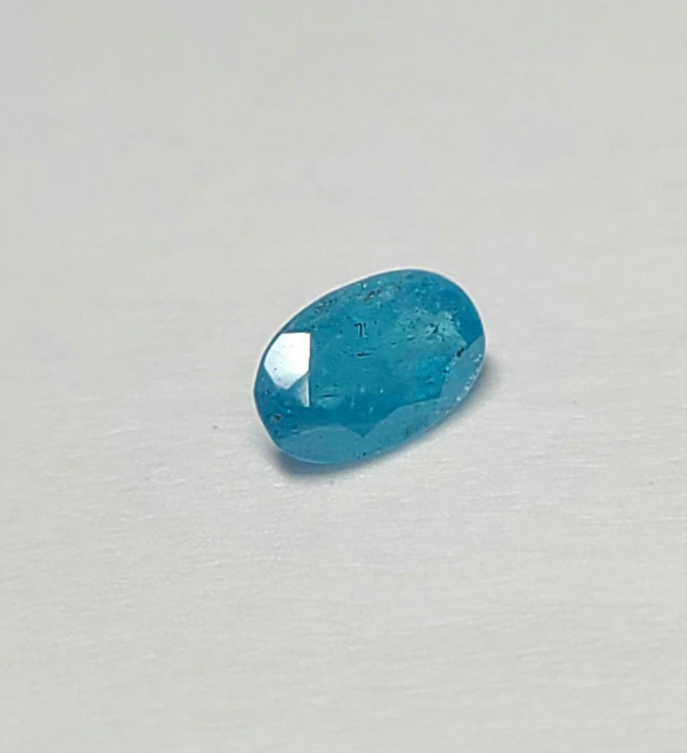 素晴らしい青ネオン★ブラジルバターリャパライバトルマリンリング10金★