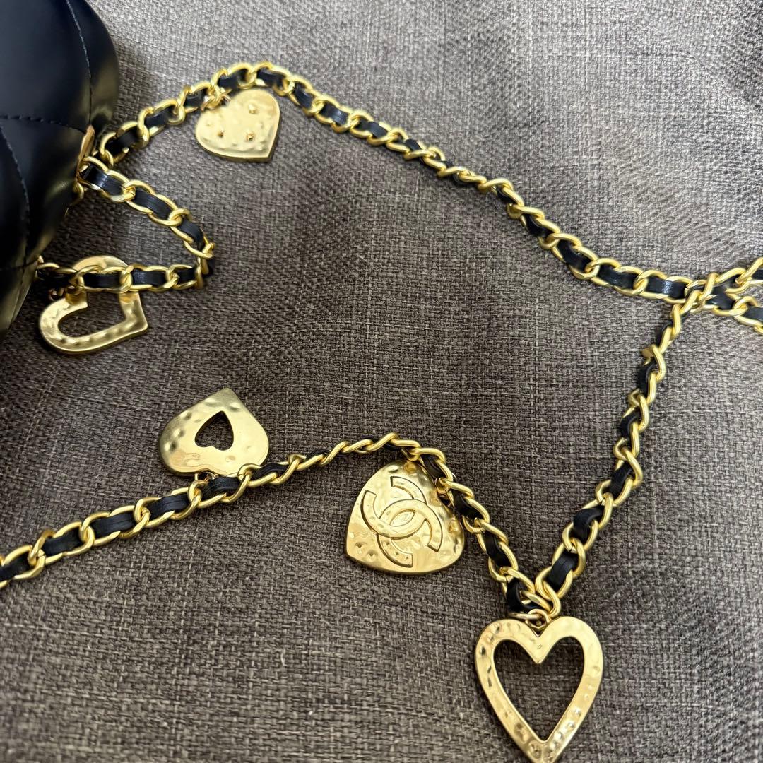 CHANEL MAKEUP キルティングショルダーバッグ ハート ノベルティ