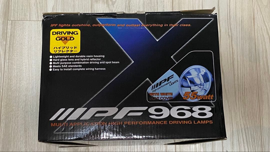 IPF968 フォグランプ ゴールド S-9681