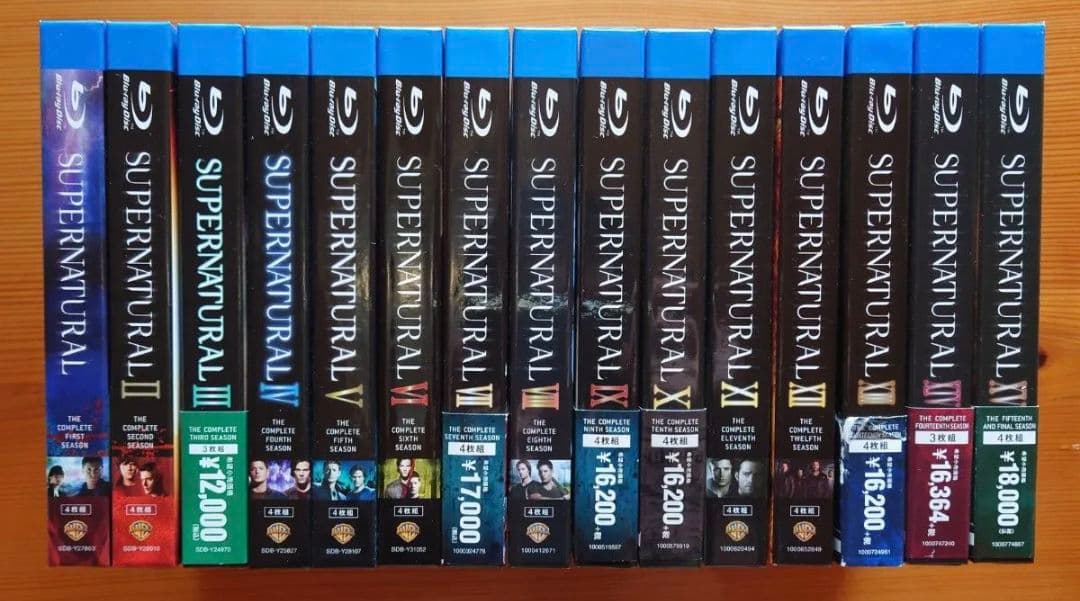 ＳＵＰＥＲＮＡＴＵＲＡＬ 1〜15シーズン コンプリートボックス 全巻 セット