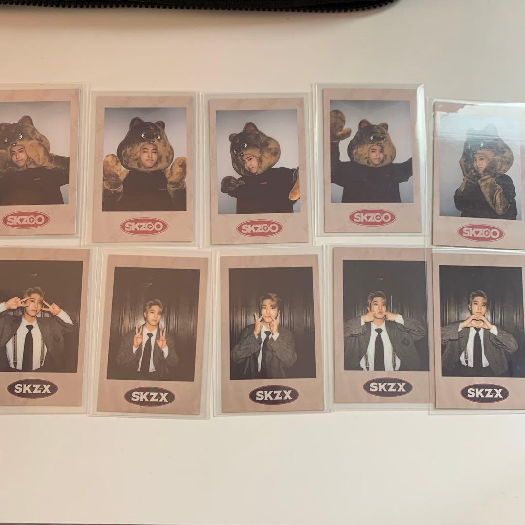 Stray kids スキズ　ペンミ　ポラロイド　ハン　ジソン skzoo